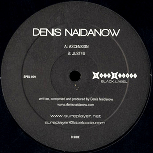 Denis Naidanow - Ascension / Just4U | Sure Player Black Label (SPBL 009) - main