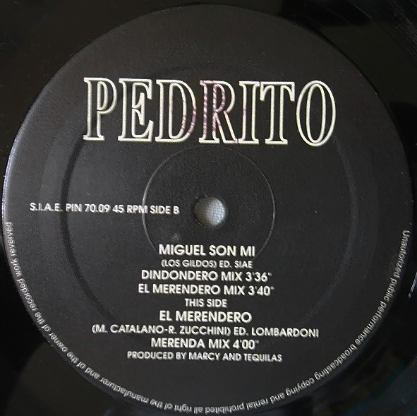 Pedrito - Miguel Son Mi | Pinocchio (PIN 70.09) - main