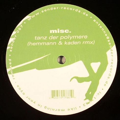 Misc. - Like Morning In Your Eyes - Remixed | Sender Records (sender 057) - main