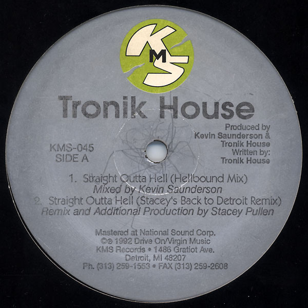 Tronik House - Straight Outta Hell | KMS (KMS-045) - 3 Tronik House - Straight Outta Hell | KMS (KMS-045) - 3