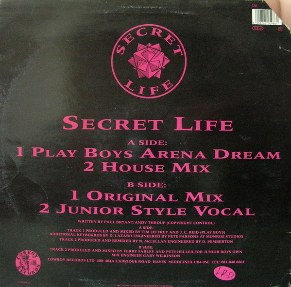 Secret Life - Love So Strong | Cowboy Records (659598 6) - 2