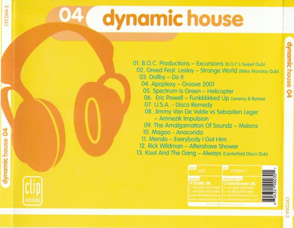 Various - Dynamic House 04 | Clip Recordings (CPCD004-2) - 2