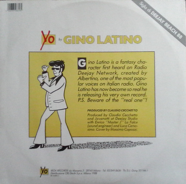 Gino Latino - YO | Ibiza Records (IBZ 652884 6) - 2 Gino Latino - YO | Ibiza Records (IBZ 652884 6) - 2