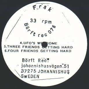 Frak - Hard Friends | Börft Records (Börft076) - 3