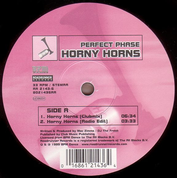 Perfect Phase - Horny Horns | Roadrunner Records (RR 2143-6) - 2 Perfect Phase - Horny Horns | Roadrunner Records (RR 2143-6) - 2