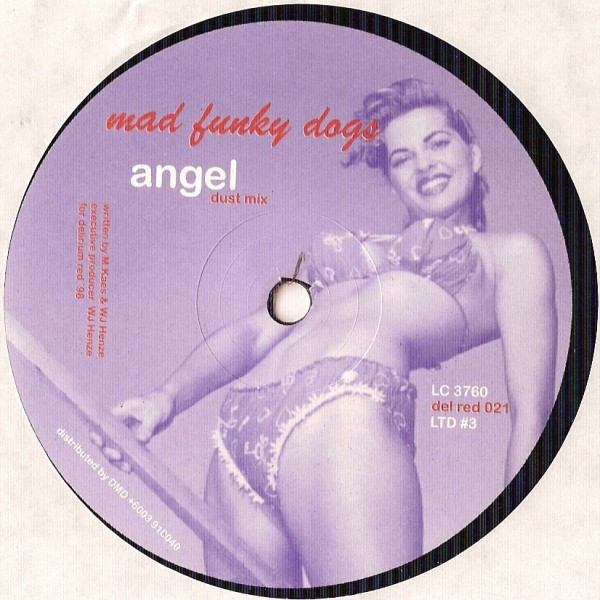 The Lovematic / Mad Funky Dog - Nervous / Angel | Delirium Red (del red 021)