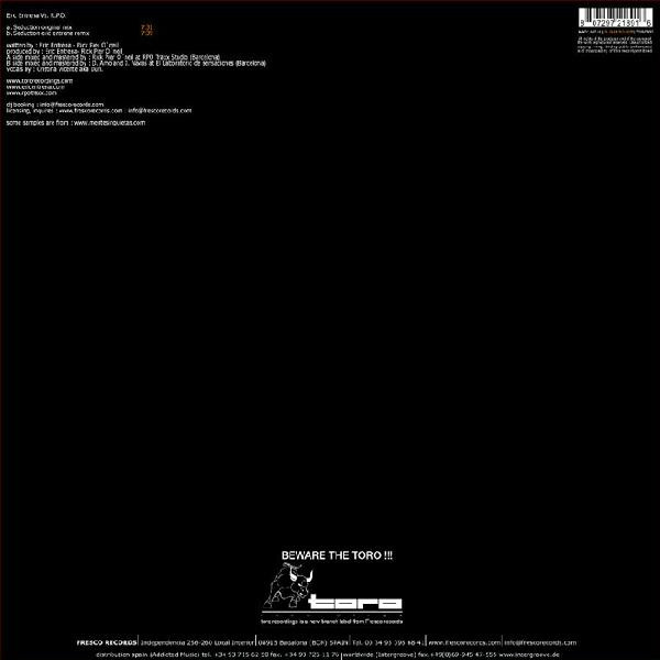 Eric Entrena & Rick Pier O'Neil - Seduction | Toro (Toro002) - 2