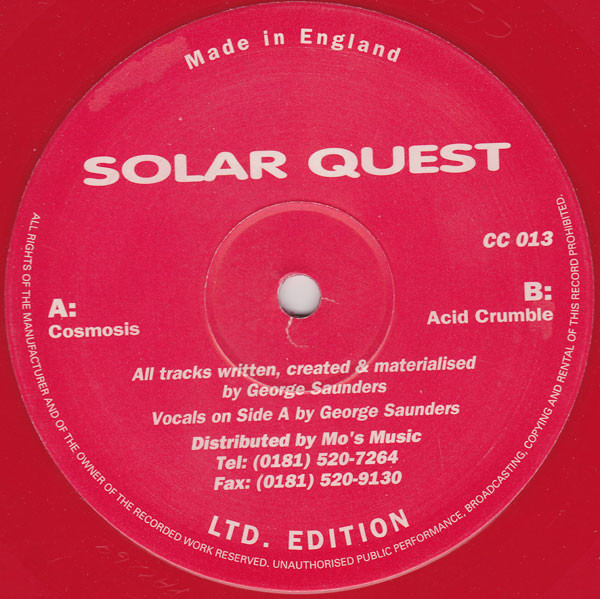 Solar Quest - Cosmosis | Choci's Chewns (CC 013)