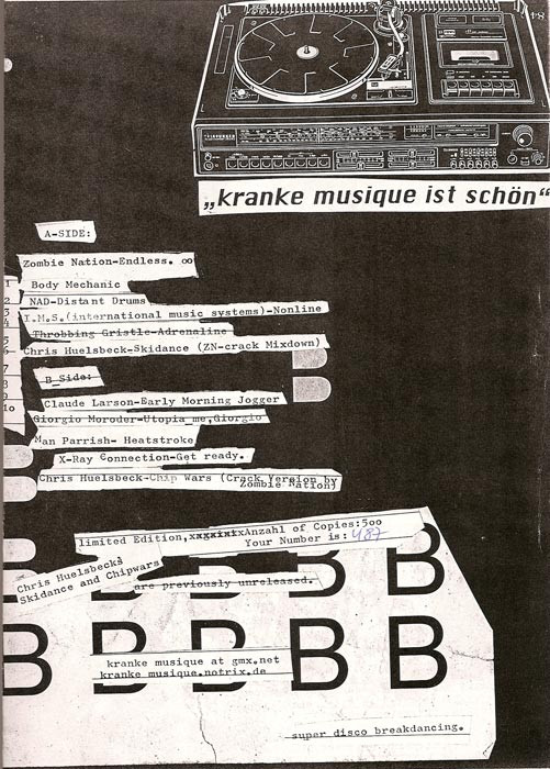 Various - Kranke Musique Ist Schön (Volume Two) | Kranke Musique (Kranke Musique Nr. 2) - 4 Various - Kranke Musique Ist Schön (Volume Two) | Kranke Musique (Kranke Musique Nr. 2) - 4