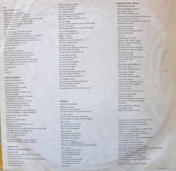 Asia - Astra | Geffen Records (26413) - 5 Asia - Astra | Geffen Records (26413) - 5