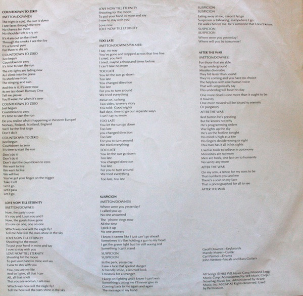 Asia - Astra | Geffen Records (26413) - 6 Asia - Astra | Geffen Records (26413) - 6