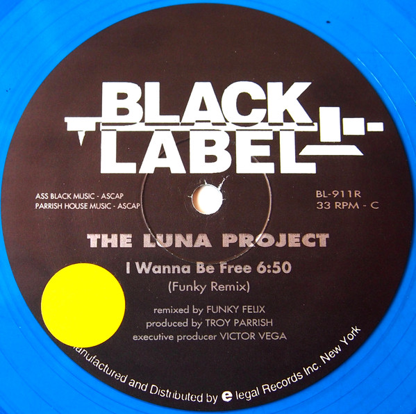 Luna Project - I Wanna Be Free (Remixes) (Part 2) | Black Label (BL-911R) - 4