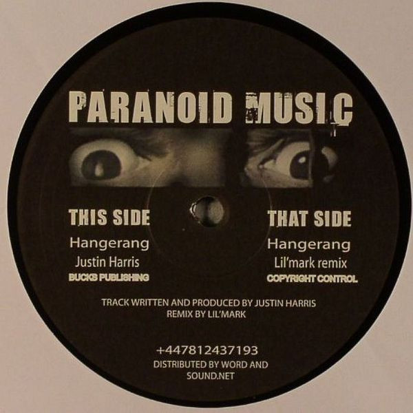 Justin Harris - Hangerang | Paranoid Music (PARANOID004)