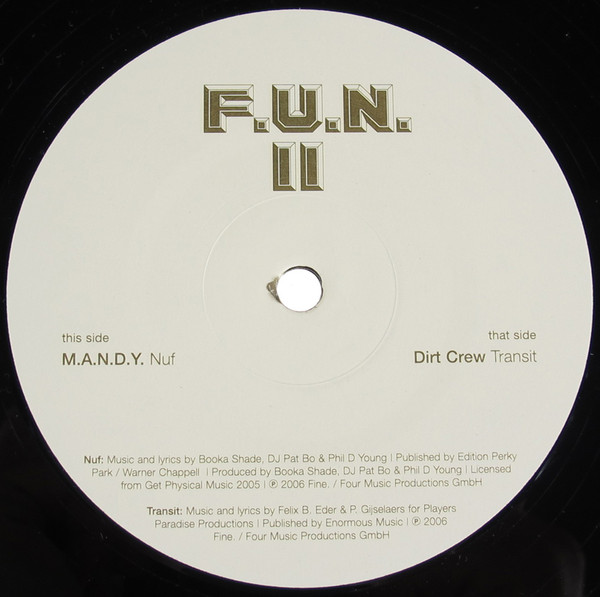 M.A.N.D.Y. / Dirt Crew - F.U.N. II (Part II) | Fine. (FOR 82876793641) - main
