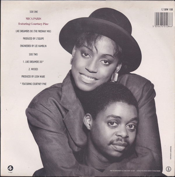 Mica Paris Featuring Courtney Pine - Like Dreamers Do | 4th & Broadway (12 BRW 108) - 2 Mica Paris Featuring Courtney Pine - Like Dreamers Do | 4th & Broadway (12 BRW 108) - 2