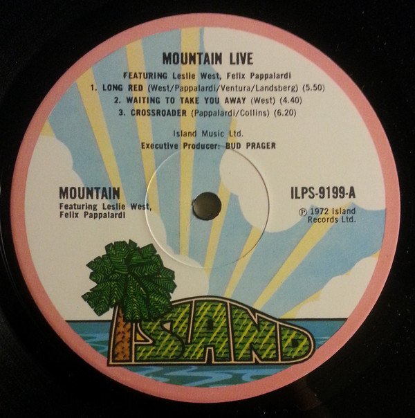 Mountain Featuring Leslie West , Felix Pappalardi - Live (The Road Goes Ever On) | Island Records (ILPS 9199) - 3
