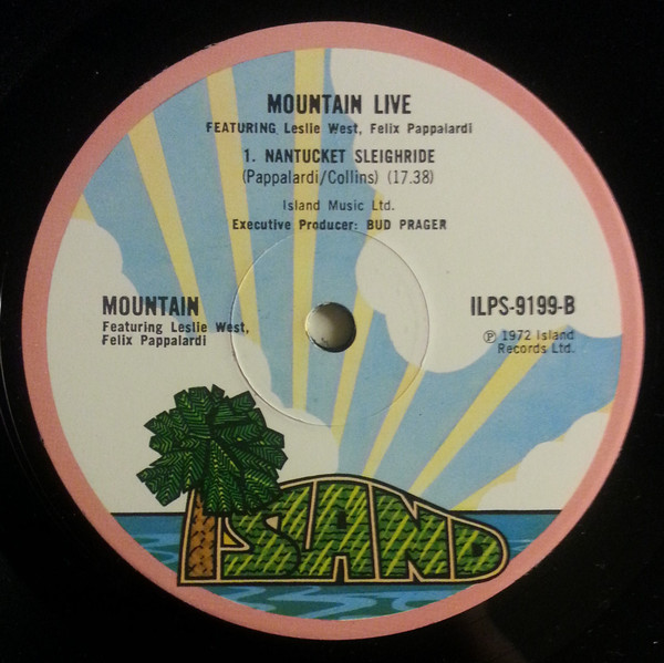 Mountain Featuring Leslie West , Felix Pappalardi - Live (The Road Goes Ever On) | Island Records (ILPS 9199) - 4