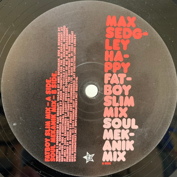 Max Sedgley - Happy | Sunday Best Recordings (SBEST14R) - 4