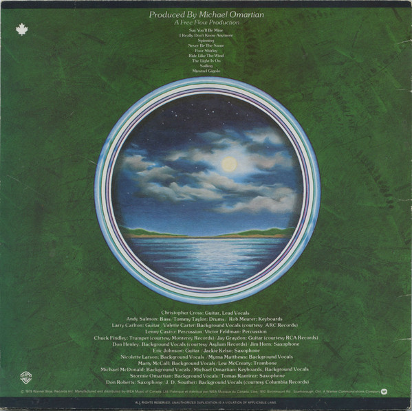 Christopher Cross - Christopher Cross | Warner Bros. Records (QBS 3383) - 2 Christopher Cross - Christopher Cross | Warner Bros. Records (QBS 3383) - 2