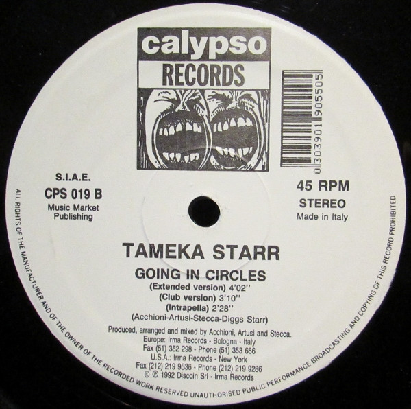 Tameka Starr - Going In Circles | Calypso Records (CPS 019) - 2