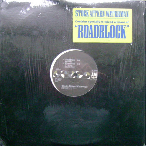 Stock Aitken Waterman - Roadblock | A&M Records (SP-12250) - 3