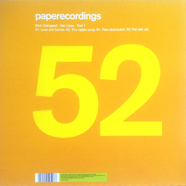 Nick Calingaert - Her Lines - Part 1 | Paper Recordings (PAP 052)
