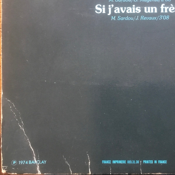 Michel Sardou - Michel Sardou | Barclay (80.919 / 920) - 8 Michel Sardou - Michel Sardou | Barclay (80.919 / 920) - 8
