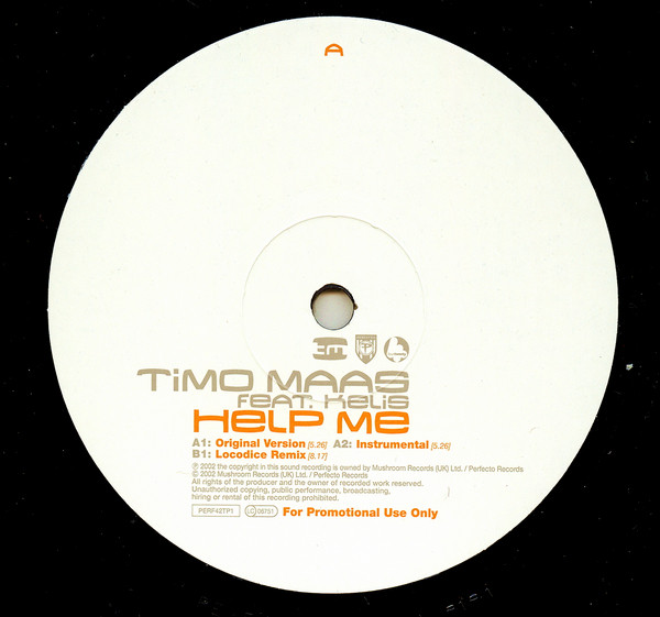 Timo Maas Feat. Kelis - Help Me | Perfecto (PERF42TP1) - 3 Timo Maas Feat. Kelis - Help Me | Perfecto (PERF42TP1) - 3