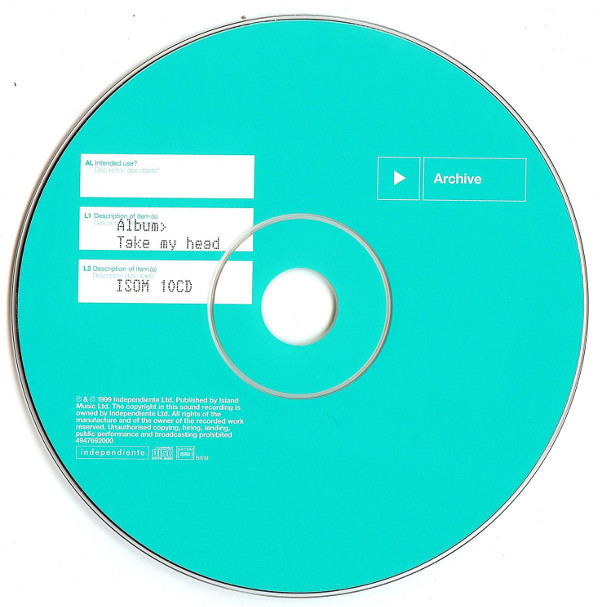 Archive - Take My Head | Independiente (ISOM 10CD) - 4