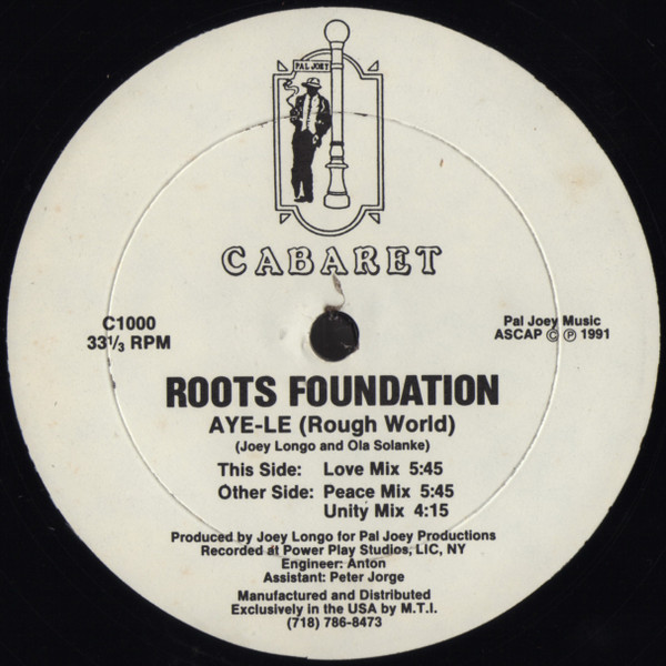 Roots Foundation - Aye-Le (Rough World) | Cabaret (C1000)