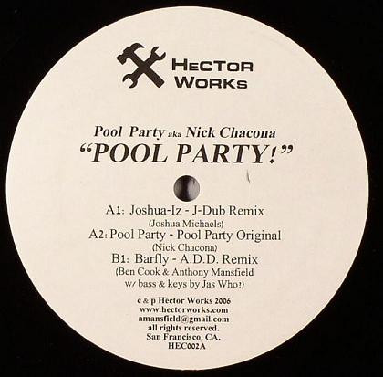 Nick Chacona - Pool Party! | Hector Works (HEC 002) - 2 Nick Chacona - Pool Party! | Hector Works (HEC 002) - 2