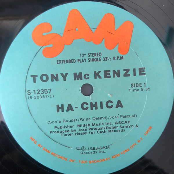 Tony McKenzie - Ha Chica | Sam Records (S-12357) - 3