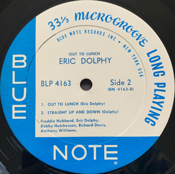 Eric Dolphy - Out To Lunch! | Blue Note (BLP 4163) - 4