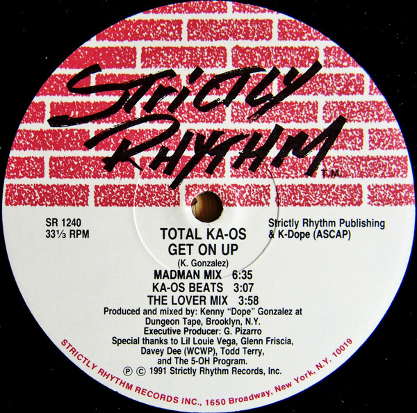 Total Ka-Os - My Love / Get On Up | Strictly Rhythm (SR 1240) - main Total Ka-Os - My Love / Get On Up | Strictly Rhythm (SR 1240) - main