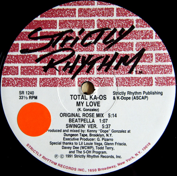 Total Ka-Os - My Love / Get On Up | Strictly Rhythm (SR 1240) - 2 Total Ka-Os - My Love / Get On Up | Strictly Rhythm (SR 1240) - 2