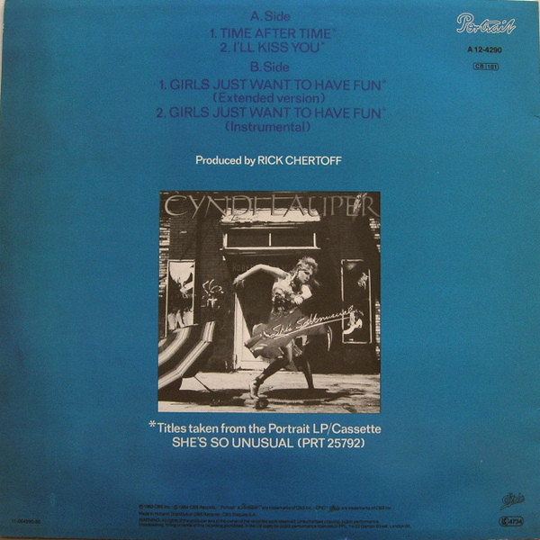 Cyndi Lauper - Time After Time | Portrait (PRTA 12.4290) - 2 Cyndi Lauper - Time After Time | Portrait (PRTA 12.4290) - 2