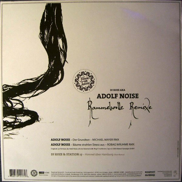 Adolf Noise - Rammelwolle Remixe | Freude Am Tanzen (FAT 025) - 2 Adolf Noise - Rammelwolle Remixe | Freude Am Tanzen (FAT 025) - 2