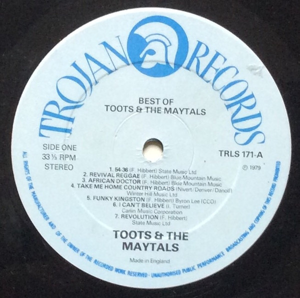 The Best Of Toots And The Maytals