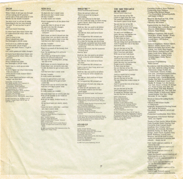 George Benson - 20/20 | Warner Bros. Records (925 178-1) - 6