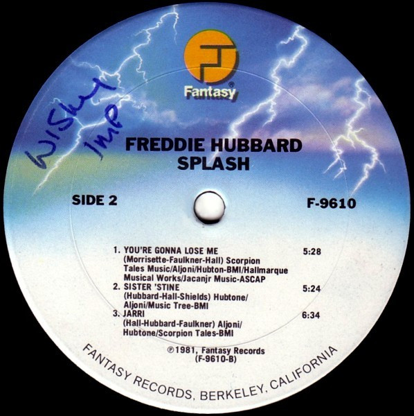 Freddie Hubbard - Splash | Fantasy (F-9610) - 6