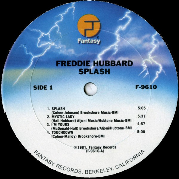 Freddie Hubbard - Splash | Fantasy (F-9610) - 5