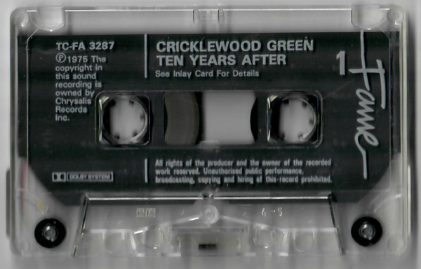 Ten Years After - Cricklewood Green | Fame (TC-FA 3287) - 4 Ten Years After - Cricklewood Green | Fame (TC-FA 3287) - 4