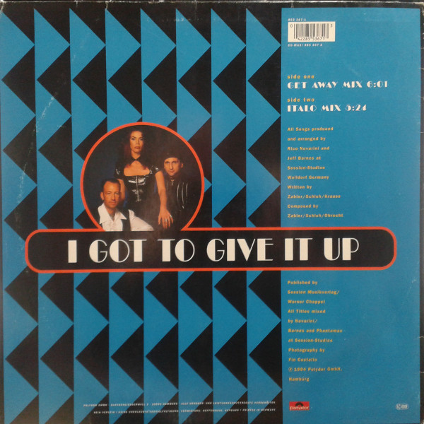 Masterboy - I Got To Give It Up | Polydor (855 367-1) - 2