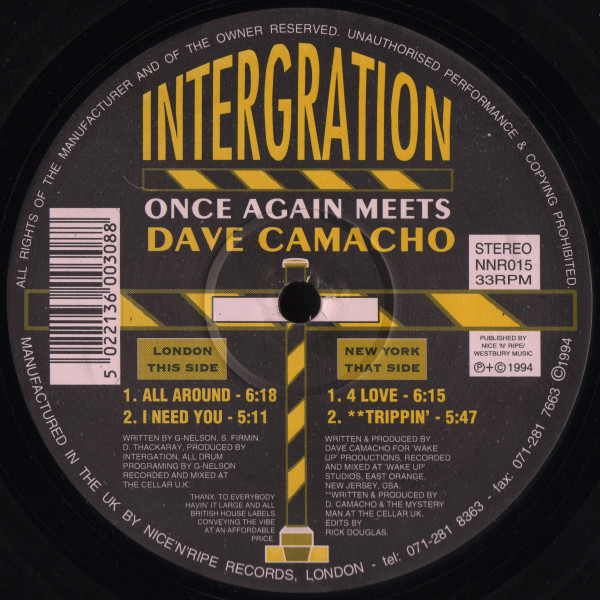 Intergration Once Again Meets Dave Camacho - Untitled | Nice 'N' Ripe (NNR015) - main