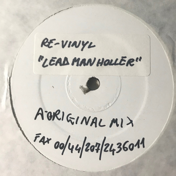 Re-Vinyl - Lead Man Holler | Two R (2R-003)