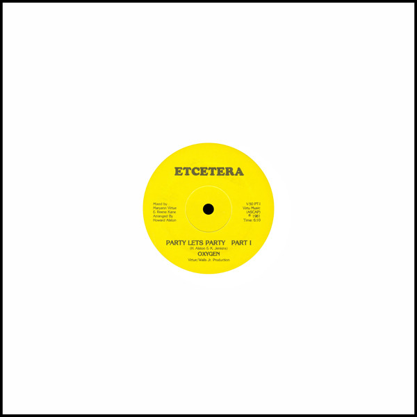 Oxygen - Party Let's Party | Etcetera (V-50) - 3