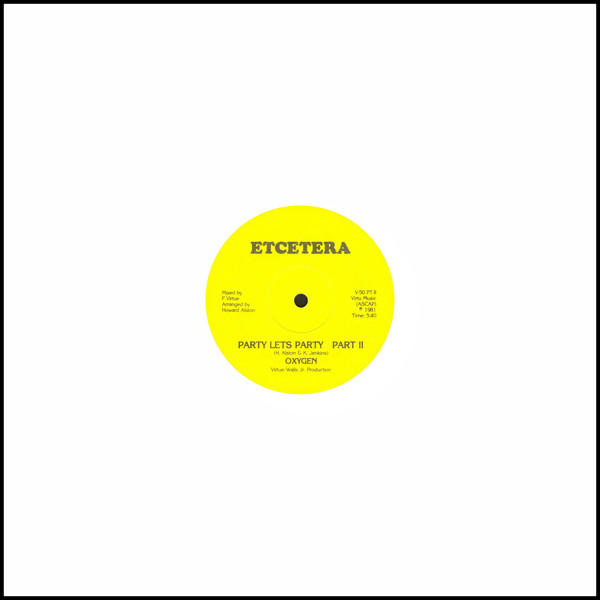 Oxygen - Party Let's Party | Etcetera (V-50) - 4