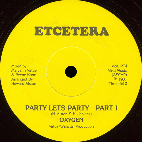 Oxygen - Party Let's Party | Etcetera (V-50) - main