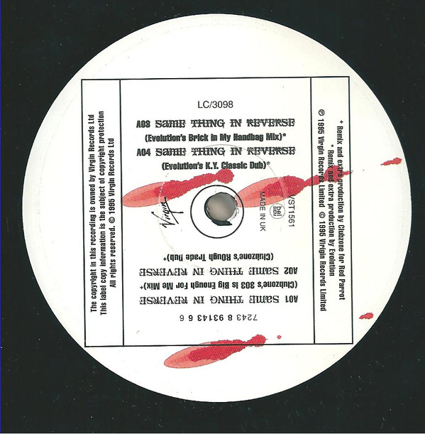 Boy George - Same Thing In Reverse | Virgin (VST 1561) - 4 Boy George - Same Thing In Reverse | Virgin (VST 1561) - 4