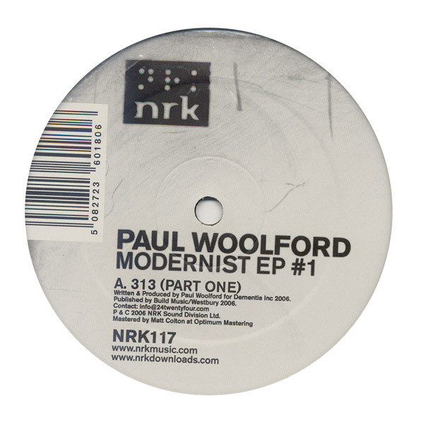 Paul Woolford - Modernist EP #1 | NRK Sound Division (NRK117) - 2